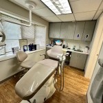 Treatment room with treatment chair